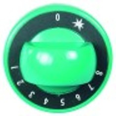 manopola termostato gas 1-8 diametro  70mm alb. diametro  8x6,5mm parte piana superiore