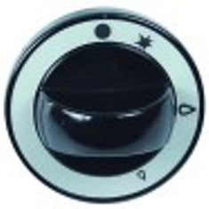 manopola rubinetto del gas con pos. pilota diametro  60mm alb. diametro  10x8mm parte piana sx