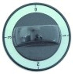manopola interruttore 4 posizioni diametro  60mm alb. diametro  6x4,6mm parte piana superiore nero