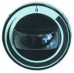 manopola regolatore di energia diametro  60mm alb. diametro  6x4,6mm parte piana superiore