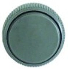 manopola interruttore marcatura zero diametro  42mm alb. diametro  6x4,6mm parte piana dx nero