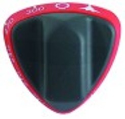 manopola termostato gas t. mass. 300°c 100-300°c alb. diametro  8x6,5mm parte piana superiore