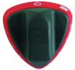 manopola regolatoridi energia 1-8 alb. diametro  6x4,6mm parte piana superiore rosso