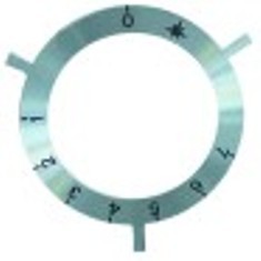 segnalino per manopola termostato gas 1-7