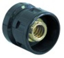 manopola diametro  50mm alb. diametro  passo di filettatura: 2mm nero