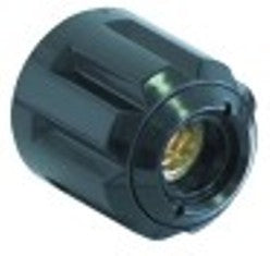manopola diametro  51mm filetto tr18x4 nero