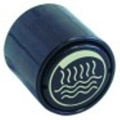 manopola acqua diametro  46mm alb. diametro  8x6,5mm nero