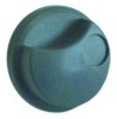 manopola diametro  42mm alb. diametro  6x5mm parte piana entrambi i lati grigio
