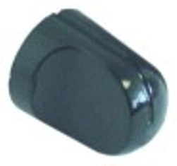 manopola interruttore marcatura zero diametro  28mm alb. diametro  7mm nero