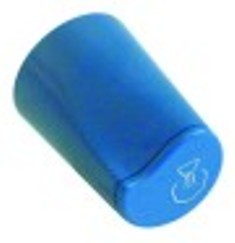 manopola vapore diametro  40mm blu