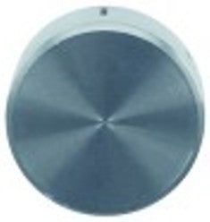 manopola interruttore marcatura zero diametro  37mm alb. diametro  6mm argenteo