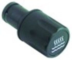 manopola acqua diametro  47mm alb. diametro  esagono 20mm nero