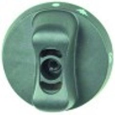 manopola rubinetto del gas con pos. pilota diametro  65mm alb. diametro  10x8mm parte piana inferiore nero