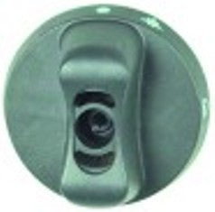 manopola rubinetto del gas con pos. pilota diametro  65mm alb. diametro  8x6,5mm parte piana inferiore nero