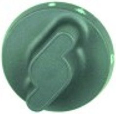 manopola rubinetto del gas con pos. pilota diametro  73mm alb. diametro  8x6,5mm parte piana inferiore nero