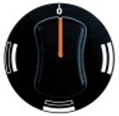 manopola forno ts/ti/ts+ti diametro  70mm alb. diametro  6x4,6mm parte piana superiore