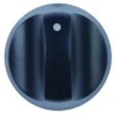 manopola interruttore marcatura zero diametro  40mm alb. diametro  5x5mm parte piana orizzontale blu scuro
