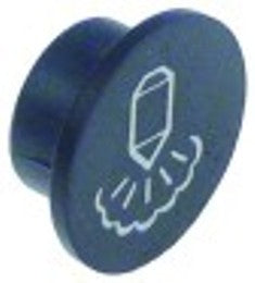 segnalino per manopola vapore diametro  24mm nero