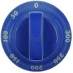 manopola termostato t. mass. 300°c campo di lavoro 0-300°c diametro  60mm alb. diametro  6x4,6mm