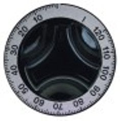 manopola timer 120min + manuale diametro  62mm alb. diametro  6x4,6mm parte piana universale