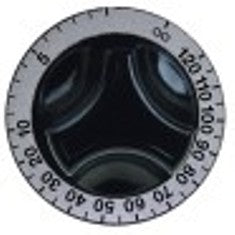 manopola timer 120min + manuale diametro  62mm alb. diametro  6x4,6mm parte piana universale