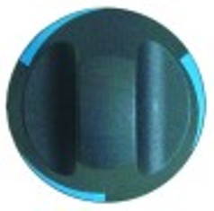 manopola acqua fredda diametro  67mm alb. diametro  10x8mm parte piana variabile