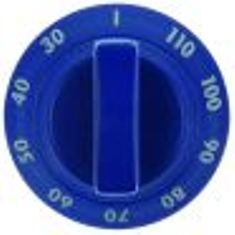 manopola termostato t. mass. 110°c campo di lavoro 30-110°c diametro  60mm alb. diametro  6x4,6mm