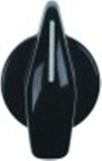 manopola marcatura zero diametro  36,5mm alb. diametro  8mm nero