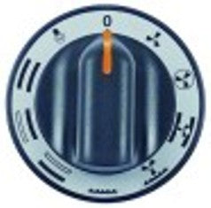 manopola forno diametro  71mm alb. diametro  6x4,6mm parte piana superiore nero