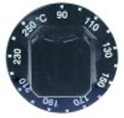 manopola termostato t. mass. 250°c campo di lavoro 90-250°c diametro  60mm alb. diametro  mertikmm