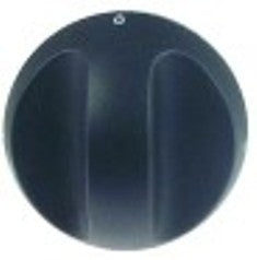 manopola interruttore 4 posizioni diametro  70mm alb. diametro  6x4,6mm parte piana superiore nero