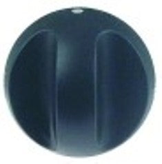 manopola termostato t. mass. 200°c 140-200°c diametro  70mm alb. diametro  6x4,6mm parte piana superiore nero