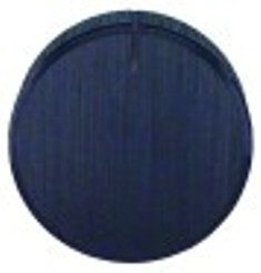 manopola interruttore marcatura zero diametro  28mm alb. diametro  6,4mm nero