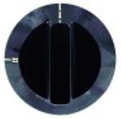 manopola 1-2 diametro  55mm alb. diametro  6x4,6mm parte piana inferiore