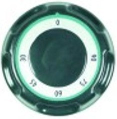 manopola termostato t. mass. 90°c diametro  70mm alb. diametro  6x4,6mm parte piana dx nero