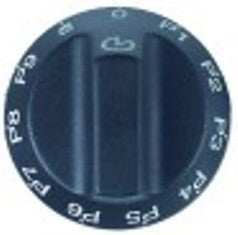 manopola potenziometro diametro  55mm alb. diametro  6x4,6mm parte piana inferiore con alberino lungo