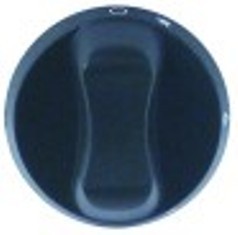 manopola rubinetto del gas con pos. pilota diametro  63mm alb. diametro  8x6,5mm parte piana superiore nero