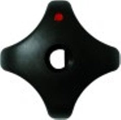 manopola rubinetto del gas senza pos. pilota diametro  72mm alb. diametro  10x8mm parte piana dx nero