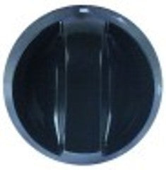 manopola rubinetto del gas con pos. pilota diametro  76mm alb. diametro  10x8mm parte piana superiore nero