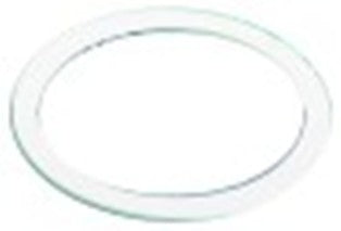 guarnizione piana ptfe diametro  est. 85mm int. diametro  72mm spessore 2mm conf. 1 pz adattabile a spaziale