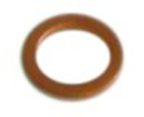 guarnizione piana rame diametro  est. 12mm int. diametro  8,3mm spessore 1,5mm