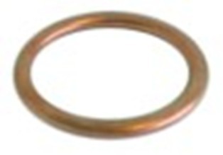 guarnizione rame diametro  est. 26mm int. diametro  20mm spessore 3mm