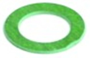 guarnizione piana fiber diametro  est. 20mm int. diametro  13mm spessore 1mm conf. 1 pz