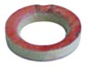 guarnizione piana fiber diametro  est. 20mm int. diametro  12,5mm spessore 4mm conf. 1 pz