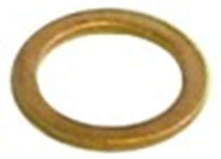 guarnizione piana rame diametro  est. 18mm int. diametro  13,5mm spessore 1,5mm per filettatura 1/4"