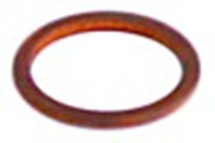 guarnizione piana rame diametro  est. 18mm int. diametro  14mm spessore 1,5mm