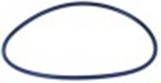 o.r. epdm spessore 3,53mm int. diametro  113,9mm con. 1 pz