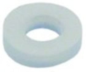 guarnizione plastica diametro  est. 8mm int. diametro  4mm spessore 2mm conf. 1 pz