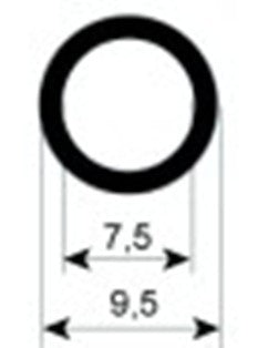 guarnizione forno profilo 2958 l 290mm con. 1 pos. di montaggio laterale