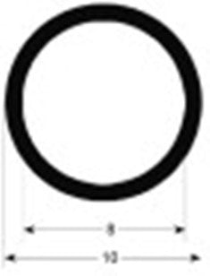 guarnizione forno profilo 2960 l 310mm con. 1 pos. di montaggio laterale